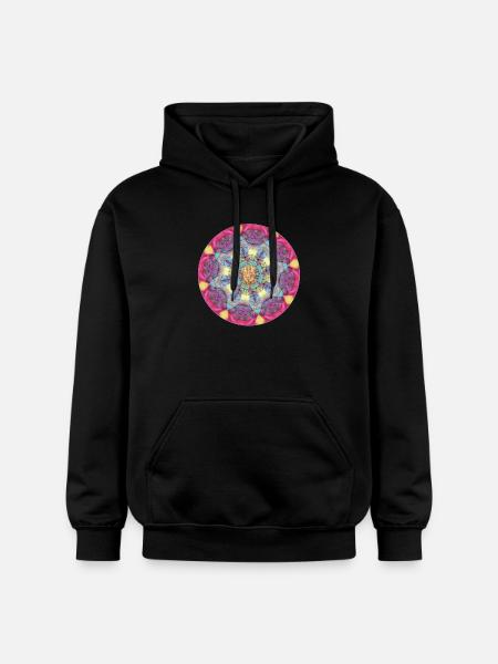 ganeshplume - Sweat à capuche Softstyle® Gildan Unisexe - noir