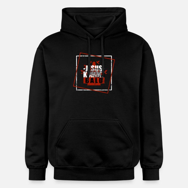 Jésus revient bientôt - Sweat à capuche Softstyle® Gildan Unisexe - noir