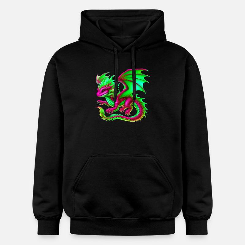 Dragon - Sweat à capuche Softstyle® Gildan Unisexe - noir