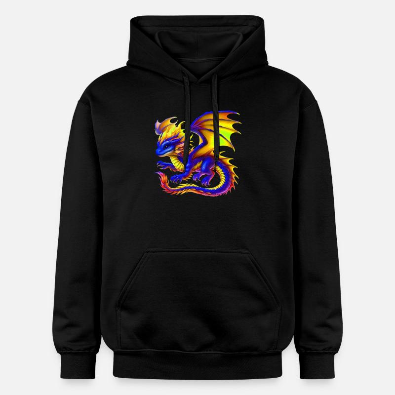 Dragon - Sweat à capuche Softstyle® Gildan Unisexe - noir