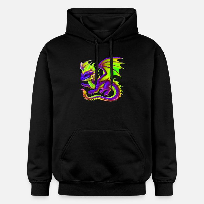 Dragon - Sweat à capuche Softstyle® Gildan Unisexe - noir