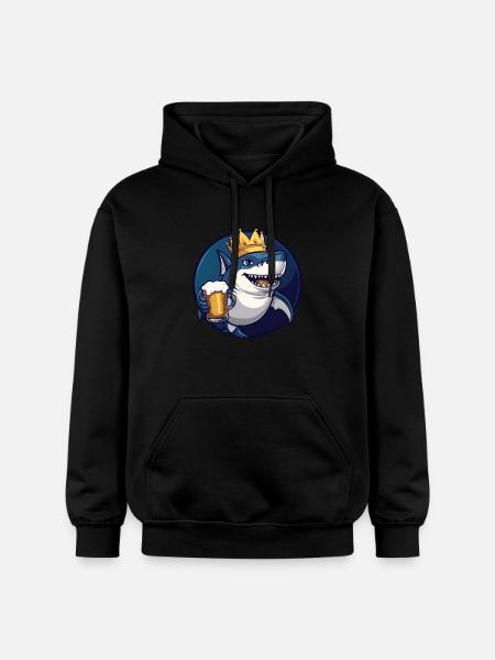 Hai Bier - Gildan Unisex Softstyle® Midweight Hoodie - Schwarz