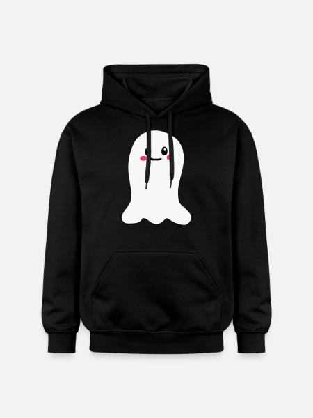 Fantôme - Sweat à capuche Softstyle® Gildan Unisexe - noir