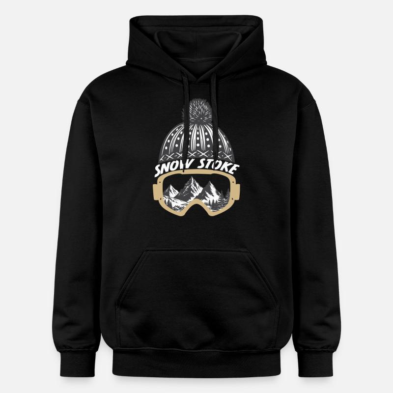 Neige Stoke - Sweat à capuche Softstyle® Gildan Unisexe - noir