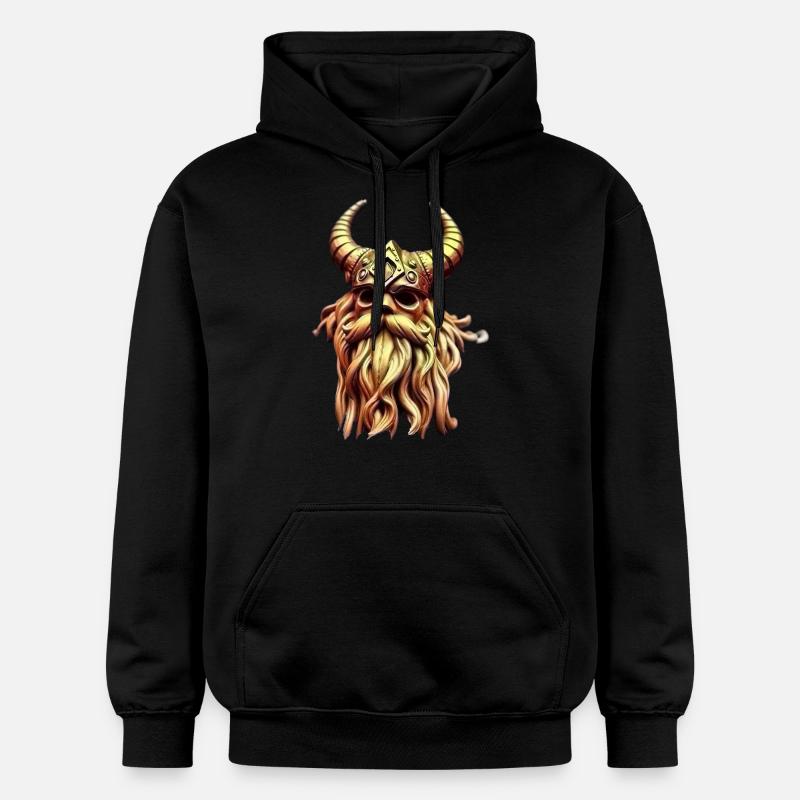 Or Ragnar - Sweat à capuche Softstyle® Gildan Unisexe - noir