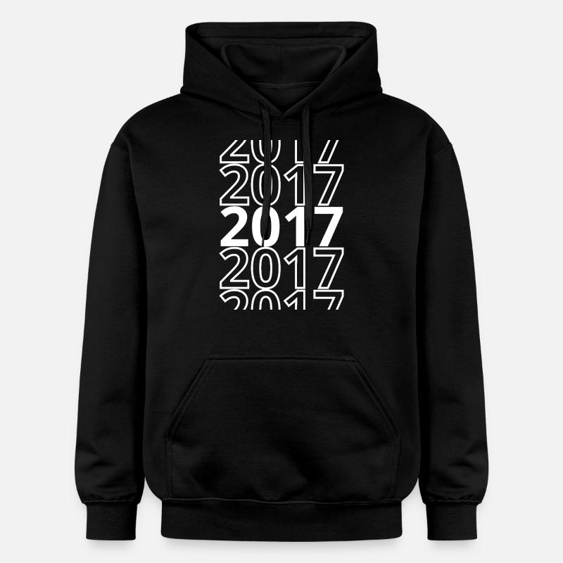 2017 2017 2017 - Sweat à capuche Softstyle® Gildan Unisexe - noir