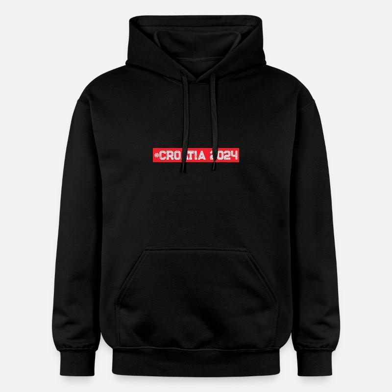 Croatie 2024 - Sweat à capuche Softstyle® Gildan Unisexe - noir