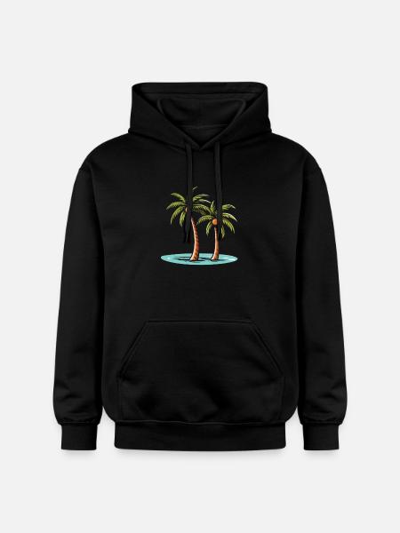 Palm Island Holidays - Gildan Unisex Softstyle® Midweight Hoodie - black