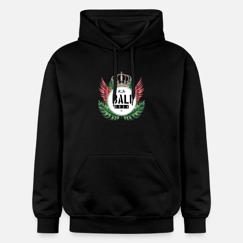 L’équipe de Bali 2024 - Sweat à capuche Softstyle® Gildan Unisexe - noir