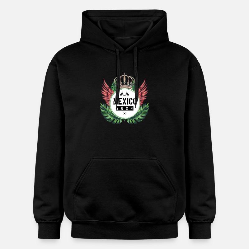 L’équipe du Mexique 2024 - Sweat à capuche Softstyle® Gildan Unisexe - noir