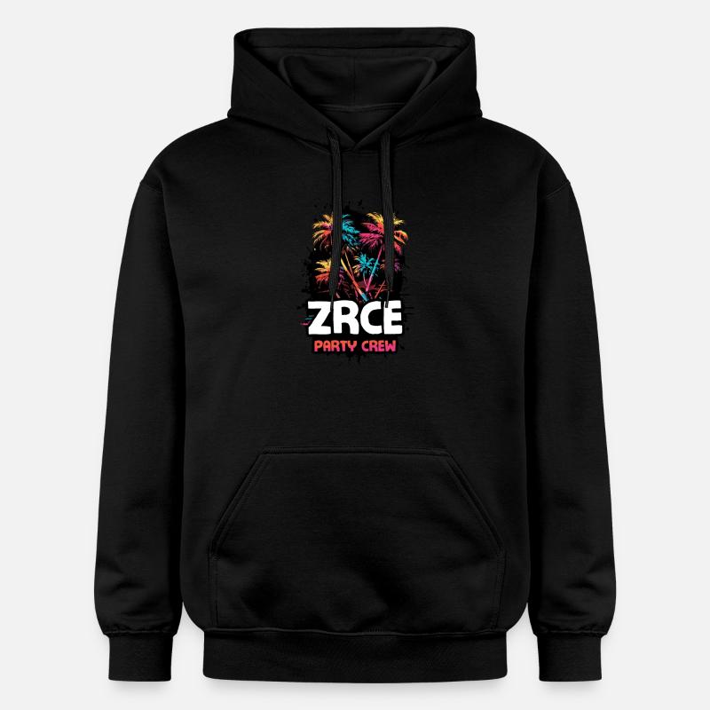 Zrce Party Crew - Sweat à capuche Softstyle® Gildan Unisexe - noir