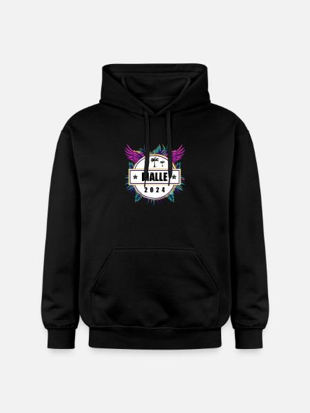 Malle 2024 Team - Gildan Unisex Softstyle® Midweight Hoodie - black