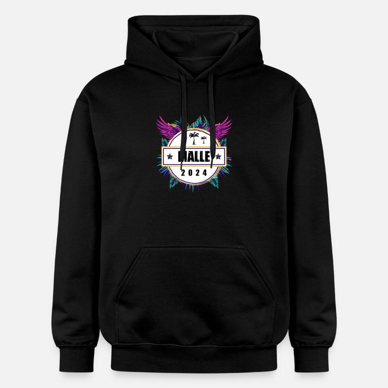 L’équipe Malle 2024 - Sweat à capuche Softstyle® Gildan Unisexe - noir