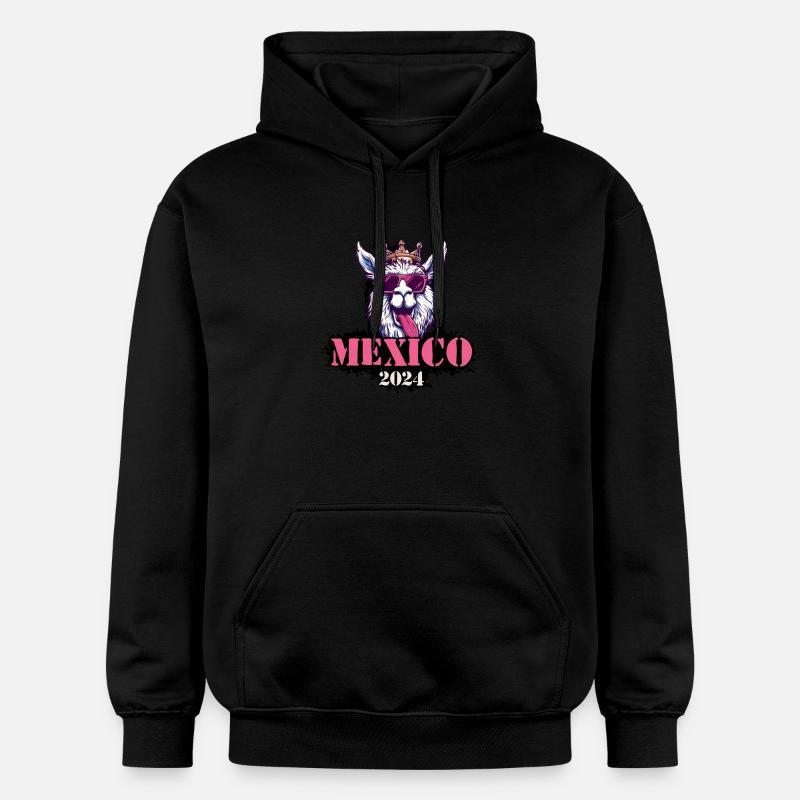 Mexique 2024 Alpaga - Sweat à capuche Softstyle® Gildan Unisexe - noir