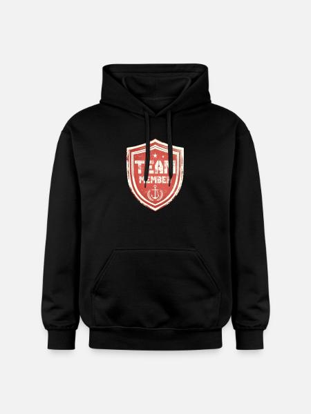 Équipier - Sweat à capuche Softstyle® Gildan Unisexe - noir