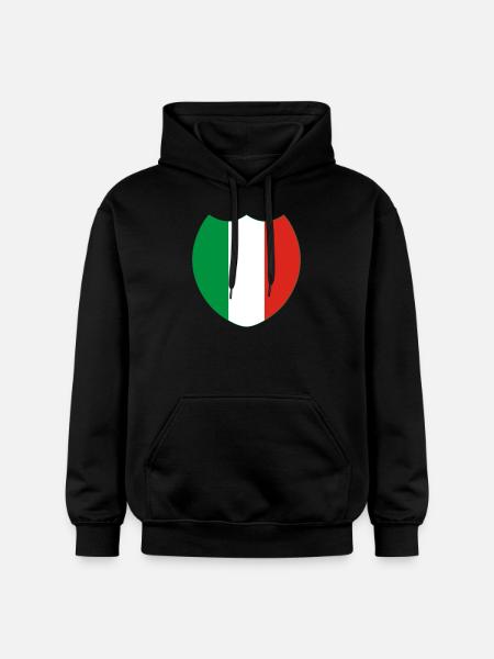 Italien / Italien (V) - Gildan Unisex Softstyle® Midweight Hoodie - Schwarz