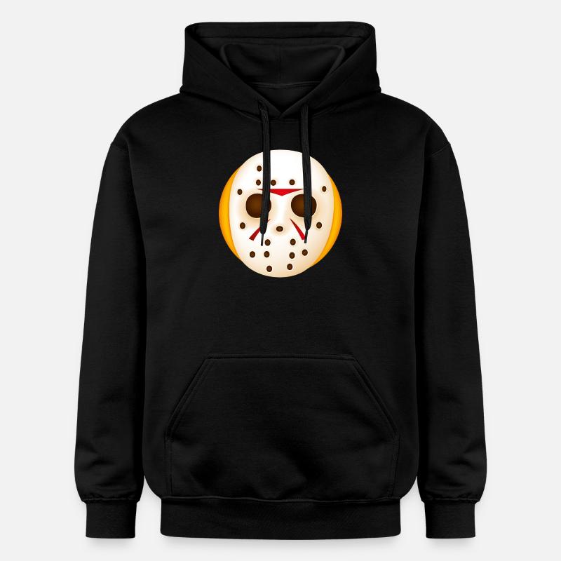 Smiley Chainsaw Mask - Sweat à capuche Softstyle® Gildan Unisexe - noir