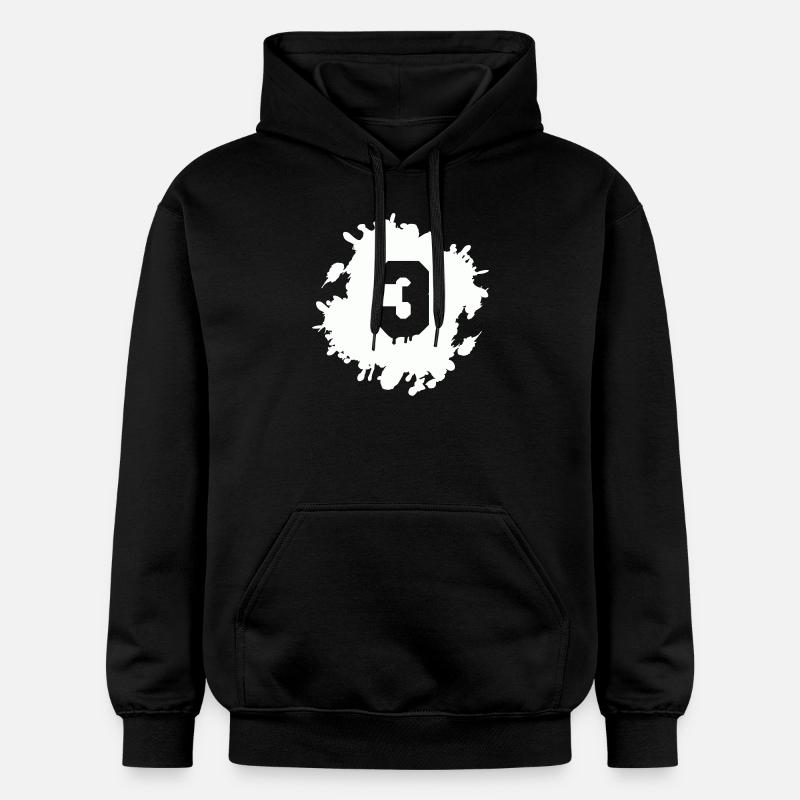3 gouttes - Sweat à capuche Softstyle® Gildan Unisexe - noir