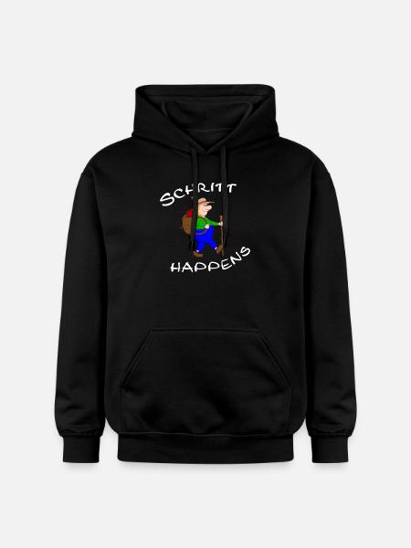 wanderlust - Gildan Unisex Softstyle® Midweight Hoodie - black