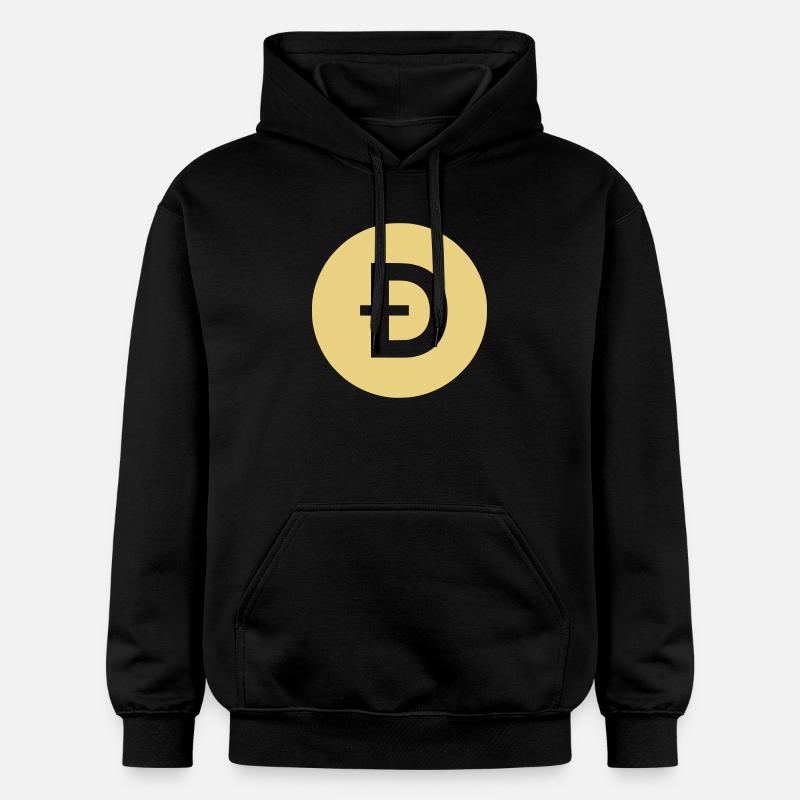 Logo DOGE - Sweat à capuche Softstyle® Gildan Unisexe - noir