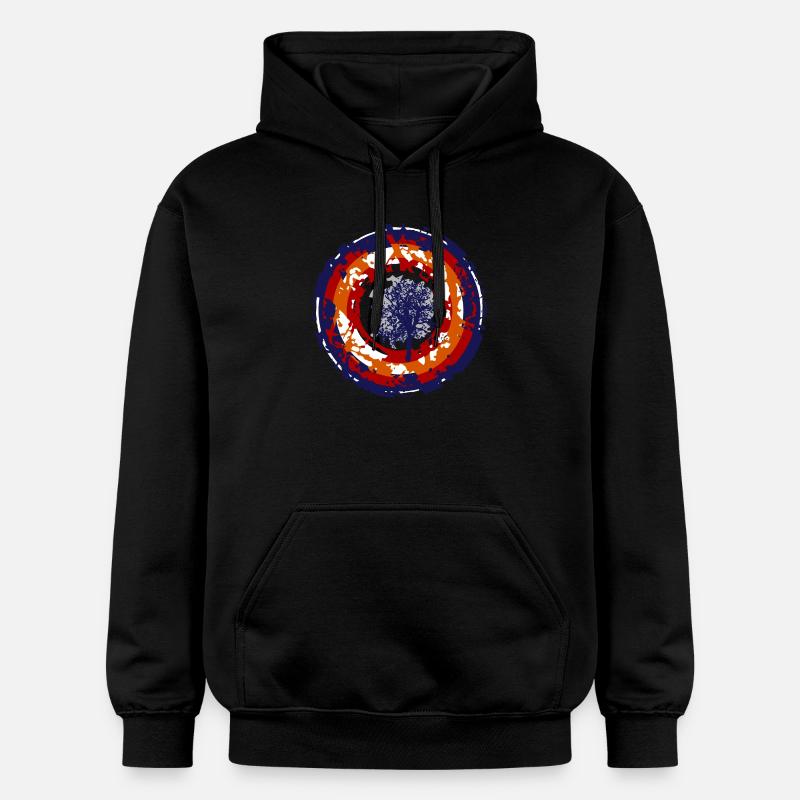 Cible folle - Sweat à capuche Softstyle® Gildan Unisexe - noir