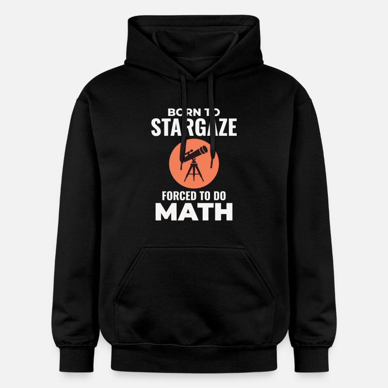 Amateur d’astronomie Math Design - Sweat à capuche Softstyle® Gildan Unisexe - noir