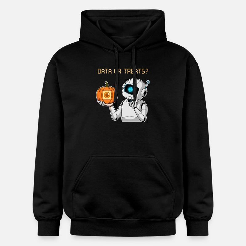 Data or Treats ? - Gildan Unisex Softstyle® Midweight Hoodie - black