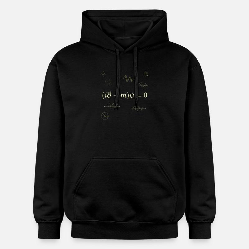 Équation quantique - Sweat à capuche Softstyle® Gildan Unisexe - noir