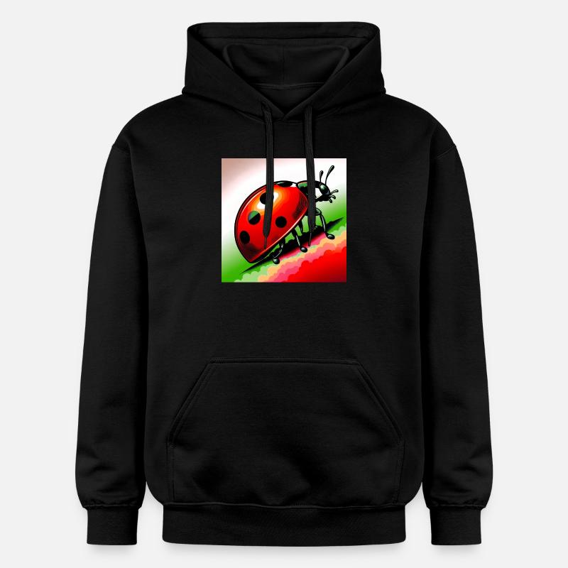 coccinelle - Sweat à capuche Softstyle® Gildan Unisexe - noir