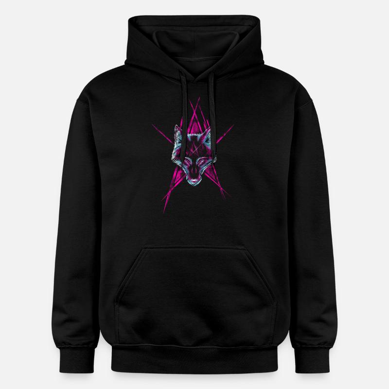 Wolf Start - Sweat à capuche Softstyle® Gildan Unisexe - noir