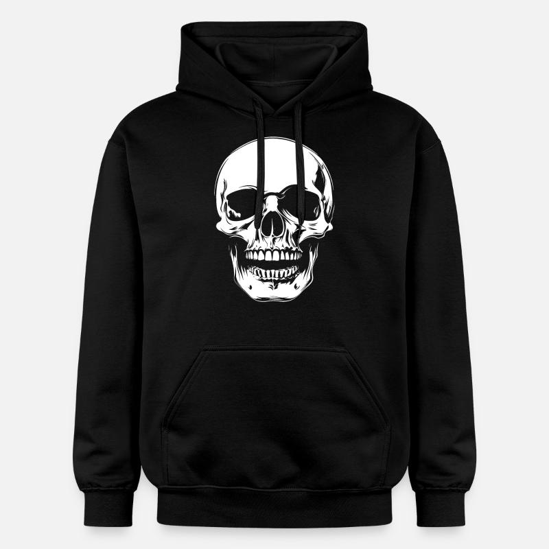 Crâne - Sweat à capuche Softstyle® Gildan Unisexe - noir