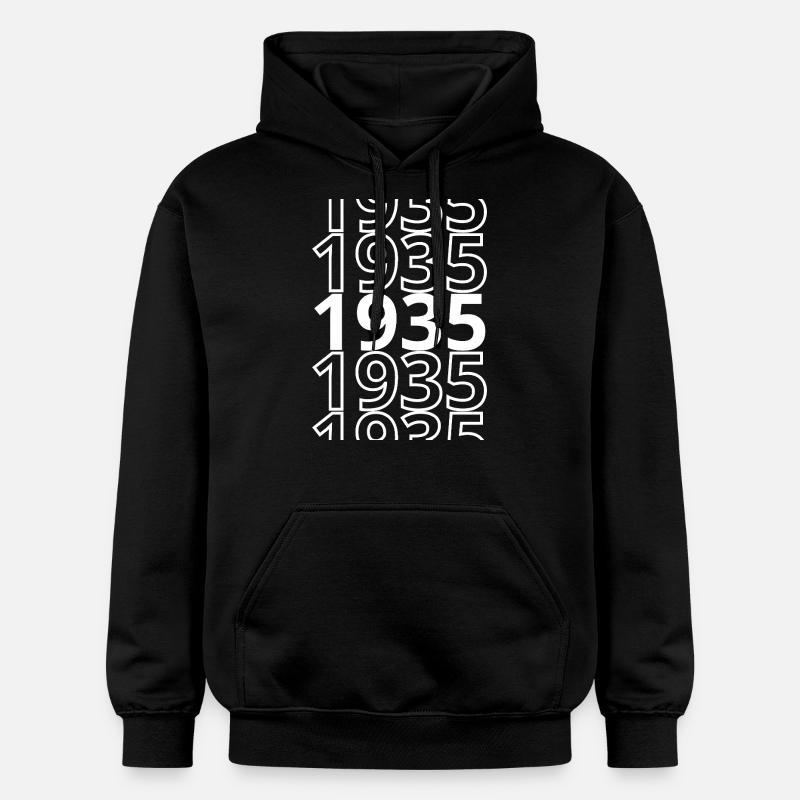 1935 1935 1935 - Sweat à capuche Softstyle® Gildan Unisexe - noir