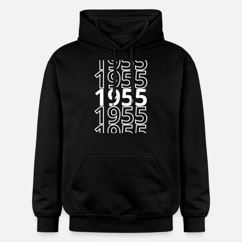 1955 1955 1955 - Sweat à capuche Softstyle® Gildan Unisexe - noir