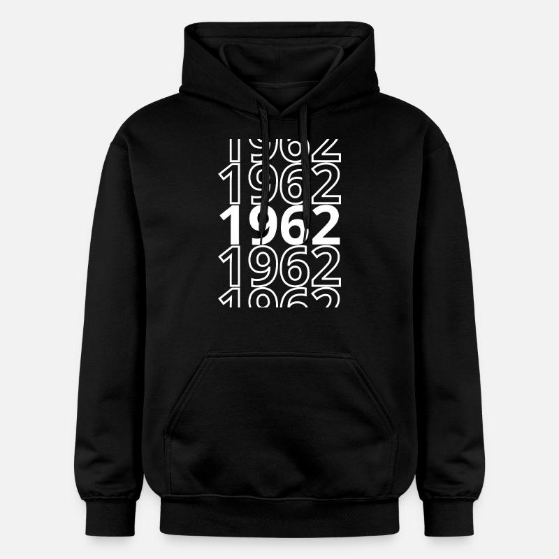 1962 1962 1962 - Sweat à capuche Softstyle® Gildan Unisexe - noir