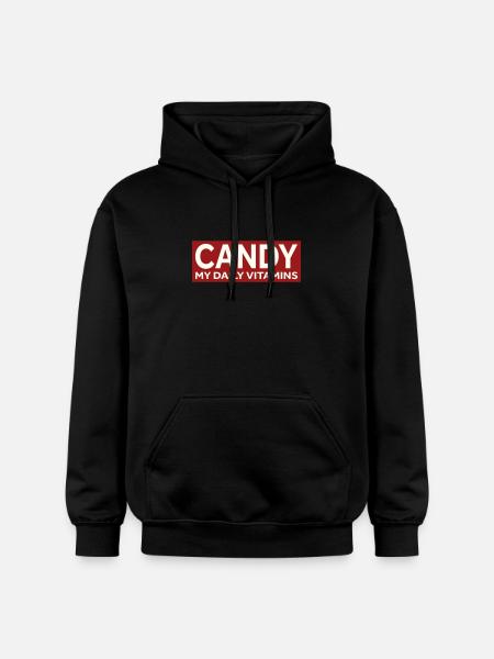 CANDY - MY DAILY VITAMINS - Gildan Unisex Softstyle® Midweight Hoodie - black