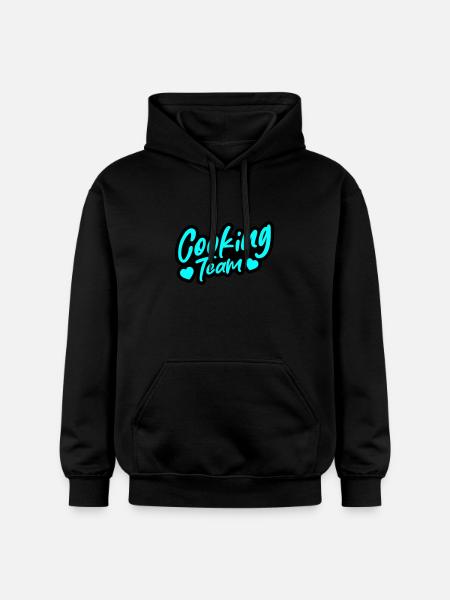 Cooking Team - Gildan Unisex Softstyle® Midweight Hoodie - Schwarz