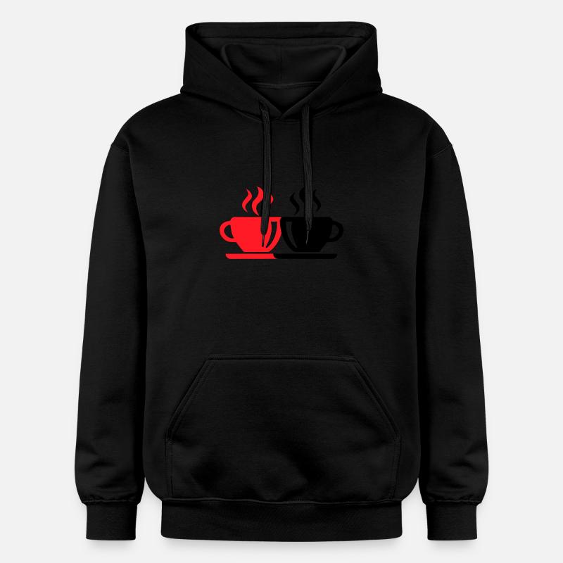 Tasse à café - Sweat à capuche Softstyle® Gildan Unisexe - noir