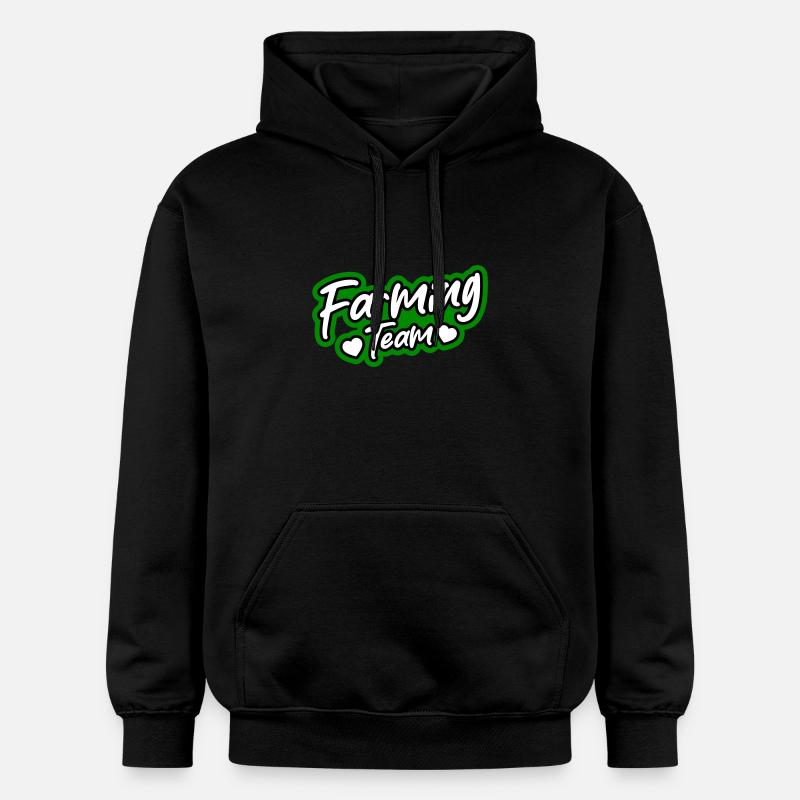 Équipe agricole - Sweat à capuche Softstyle® Gildan Unisexe - noir