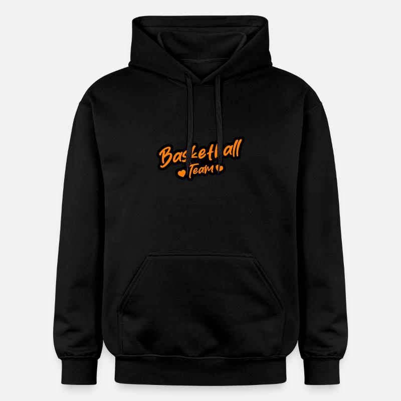 Équipe de basket-ball - Sweat à capuche Softstyle® Gildan Unisexe - noir