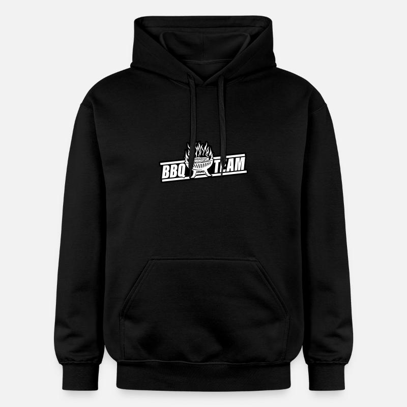 Barbecue Grill Bbq Team - Sweat à capuche Softstyle® Gildan Unisexe - noir