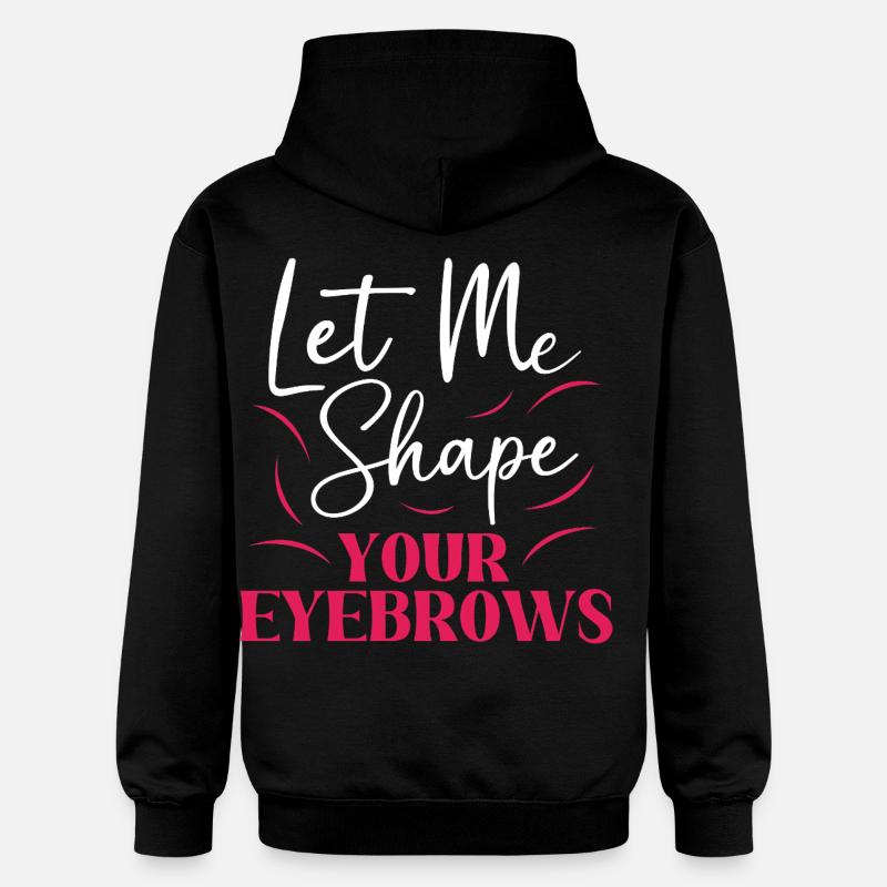 Make-up Microblading Kosmetik Kosmetikerin - Gildan Unisex Softstyle® Midweight Hoodie - Schwarz