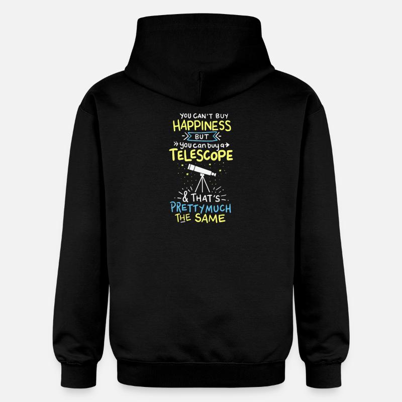 astronomie - Sweat à capuche Softstyle® Gildan Unisexe - noir