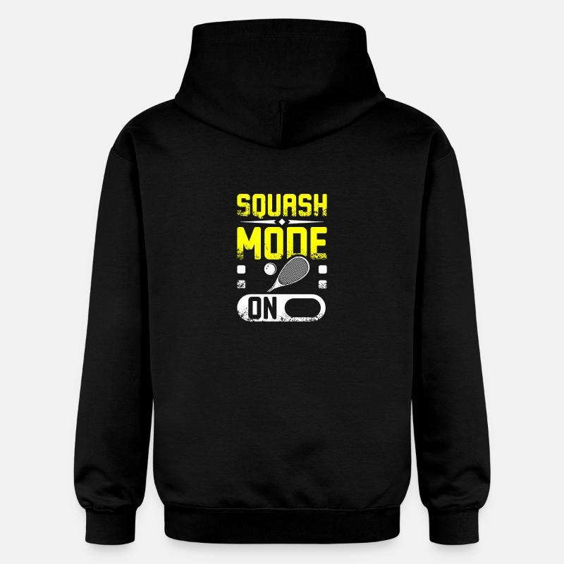 Squash mode on - Gildan Unisex Softstyle® Midweight Hoodie - Schwarz