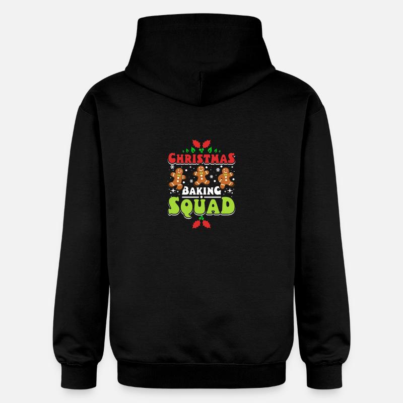 Équipe de pâtisserie de Noël - Sweat à capuche Softstyle® Gildan Unisexe - noir