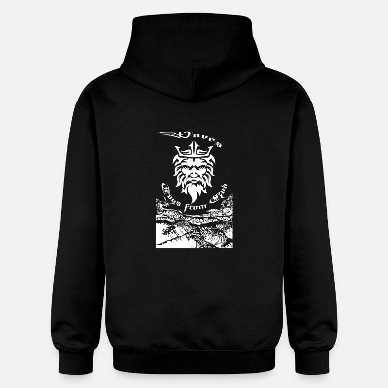 Jouets Waves de Dieu - Sweat à capuche Softstyle® Gildan Unisexe - noir