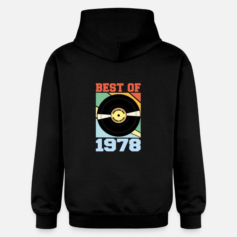 Le meilleur de 1978 - Sweat à capuche Softstyle® Gildan Unisexe - noir