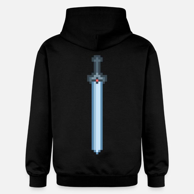 Épée de fer - Sweat à capuche Softstyle® Gildan Unisexe - noir