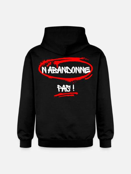 Humorous slogan against the disease - Gildan Unisex Softstyle® Midweight Hoodie - black