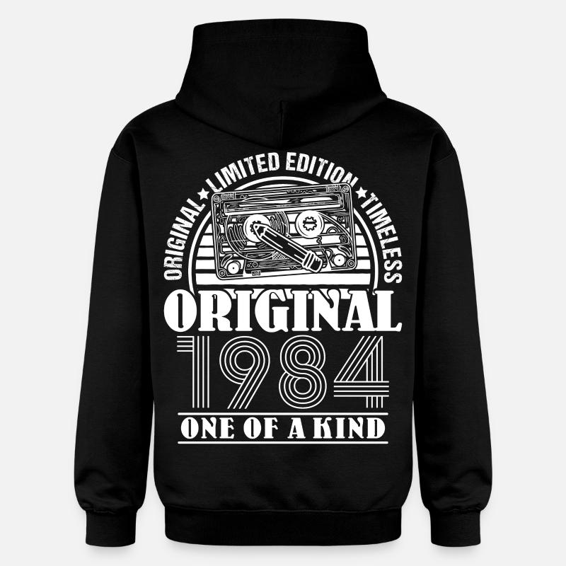 40e anniversaire - Sweat à capuche Softstyle® Gildan Unisexe - noir
