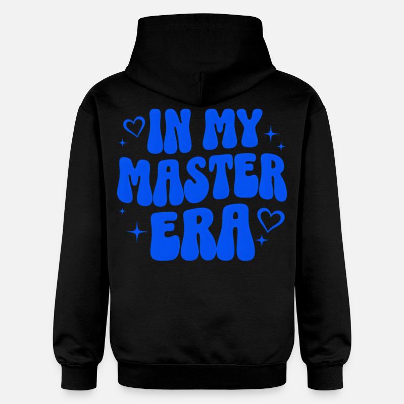 Master Abschluss Geschenk Studium Uni Absolvent - Gildan Unisex Softstyle® Midweight Hoodie - Schwarz